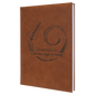 7" x 9 3/4" Rawhide Laserable Leatherette Journal with Lined Notepad (Sold by Case of 4)