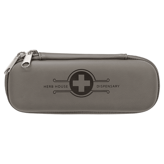 7" x 2 1/2" x 1 3/4" Gray Smoke Case (Sold by Case of 6)