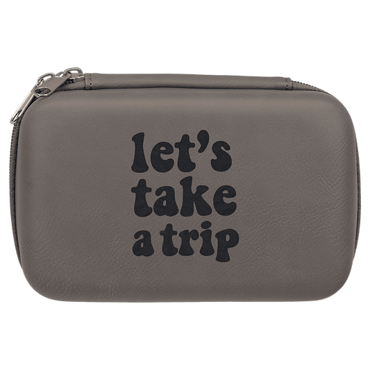 7" x 4" x 2 1/2" Gray Smoke Case (Sold by Case of 6)