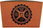 3" Rawhide Laserable Leatherette Mug Sleeve (Sold by Case of 25)