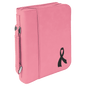 7 1/2" x 10 3/4" Pink Leatherette Book/Bible Cover with Handle & Zipper (Sold by Case of 6)