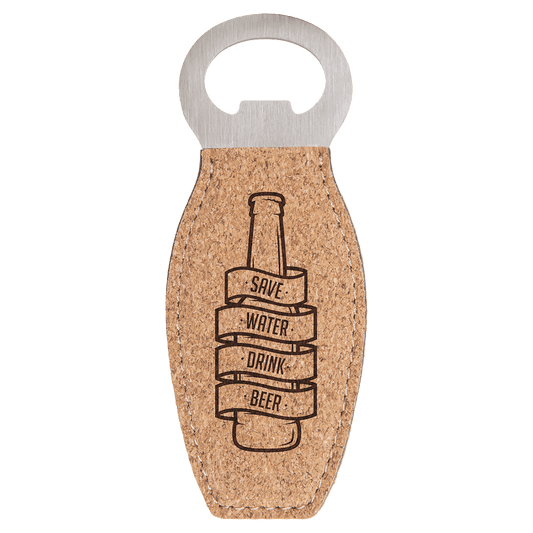 Cork Bottle Opener with Magnet (Sold by Case of 10)