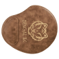9" x 10 1/4" Rustic/Gold Laserable Leatherette Mouse Pad (Sold by Case of 6)
