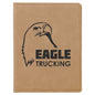 4 1/4" x 5 1/2" Light Brown Laserable Leatherette Passport Holder (Sold by Case of 6)