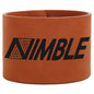 9 1/2" x 2" Rawhide Laserable Leatherette Cuff Bracelet (Sold by Case of 10)