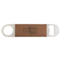 1 1/2" x 7" Dark Brown Laserable Leatherette Bottle Opener (Sold by Case of 25)