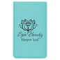 7-Piece Teal Laserable Leatherette Manicure Gift Set (Sold by Case of 10)