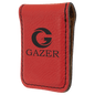1 3/4" x 2 1/2" Red Laserable Leatherette Money Clip (Sold by Case of 10)