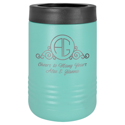Polar Camel Teal Stainless Steel Vacuum Insulated Beverage Holder (Sold by Case of 24)