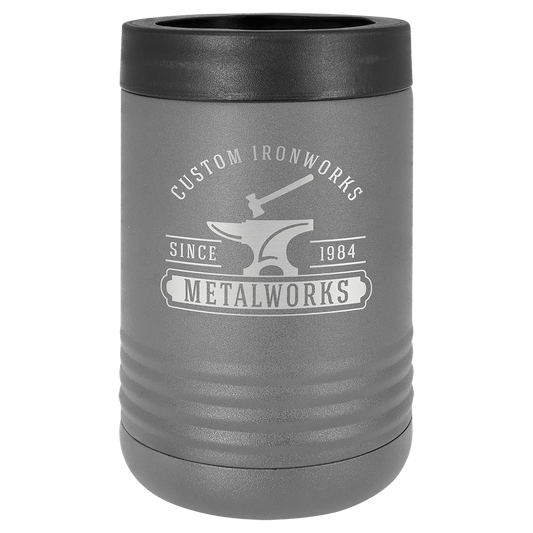 Polar Camel Dark Gray Stainless Steel Vacuum Insulated Beverage Holder (Sold by Case of 24)
