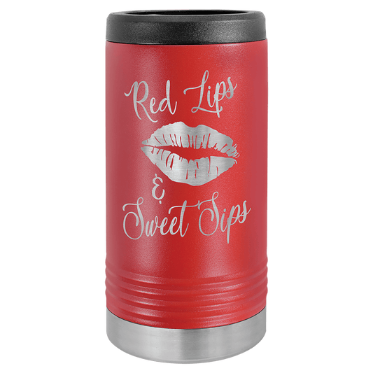Polar Camel Red Slim Beverage Holder (Sold by Case of 24)