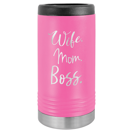 Polar Camel Pink Slim Beverage Holder (Sold by Case of 24)
