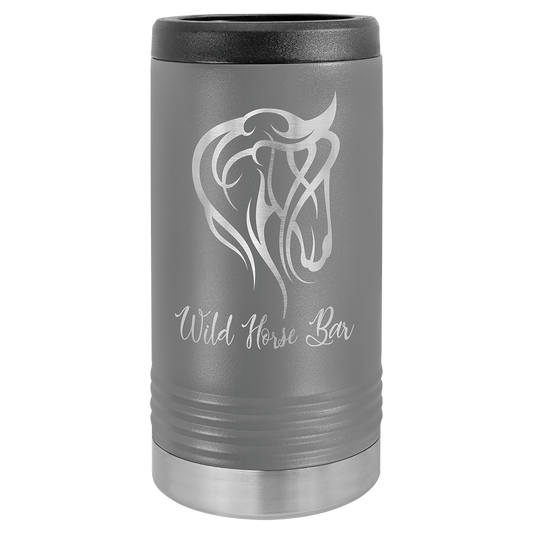 Polar Camel Dark Gray Slim Beverage Holder (Sold by Case of 24)