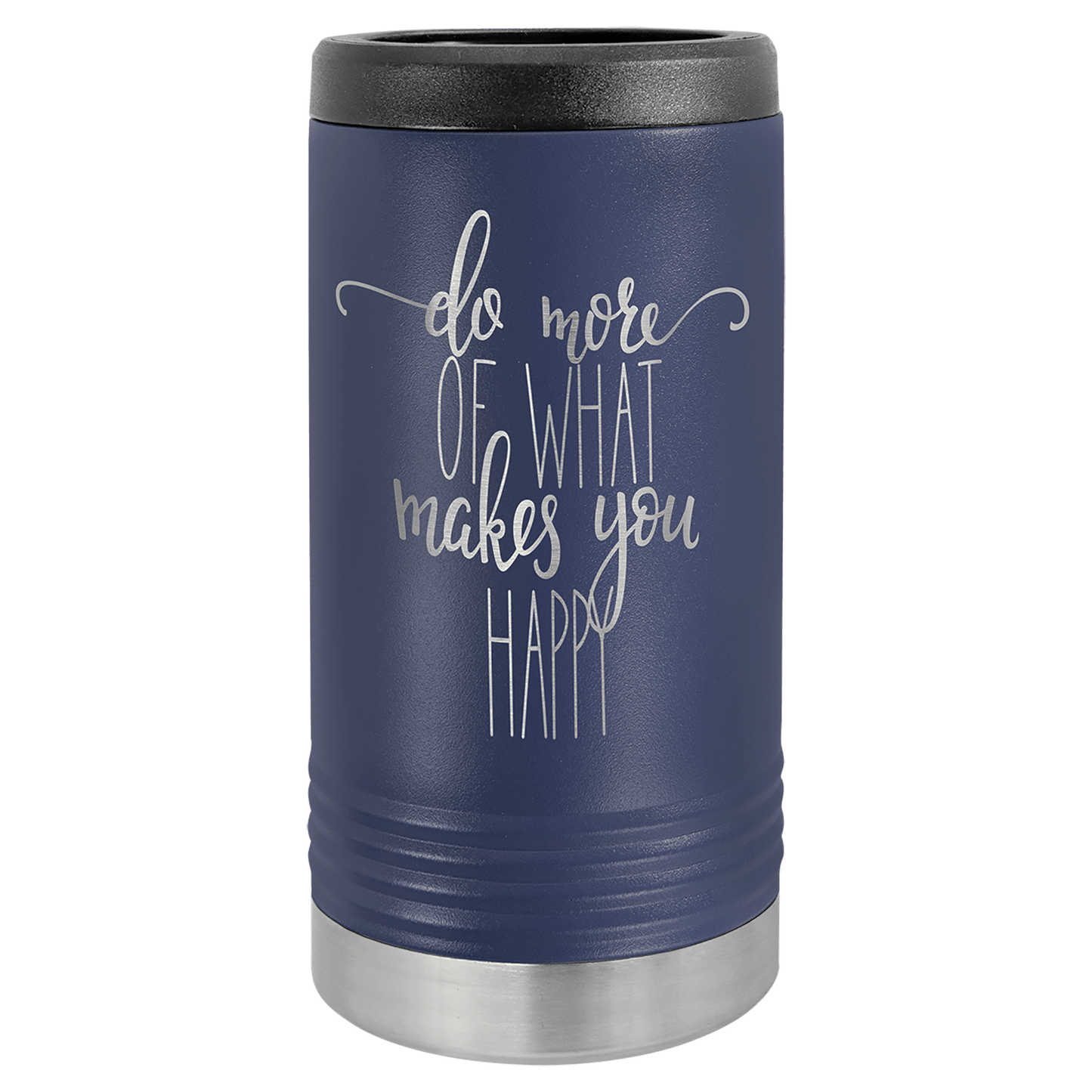 Polar Camel Navy Blue Slim Beverage Holder (Sold by Case of 24)