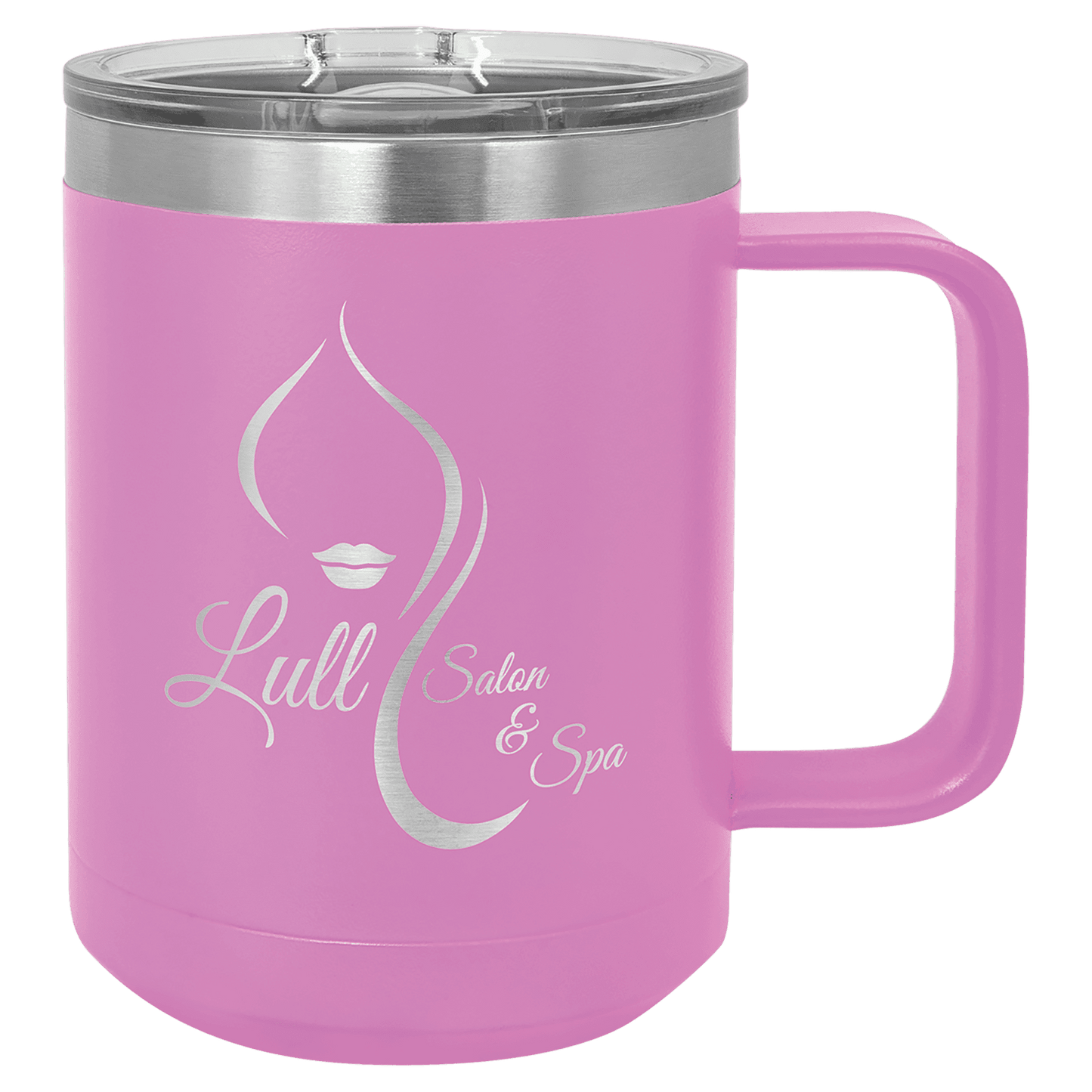 Polar Camel 15 oz. Light Purple Vacuum Insulated Mug with Slider Lid (Sold by Case of 12)