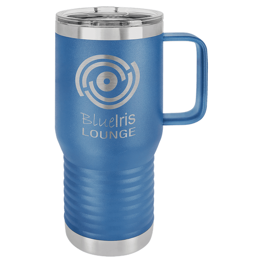 Polar Camel 20 oz. Royal Blue Vacuum Insulated Travel Mug with Slider Lid (Sold by Case of 24)