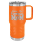 Polar Camel 20 oz. Orange Vacuum Insulated Travel Mug with Slider Lid (Sold by Case of 24)