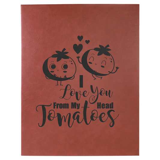 16" x 20" Rose Laserable Leatherette Wall Decor with Sawtooth Hanger (Sold by Case of 6)