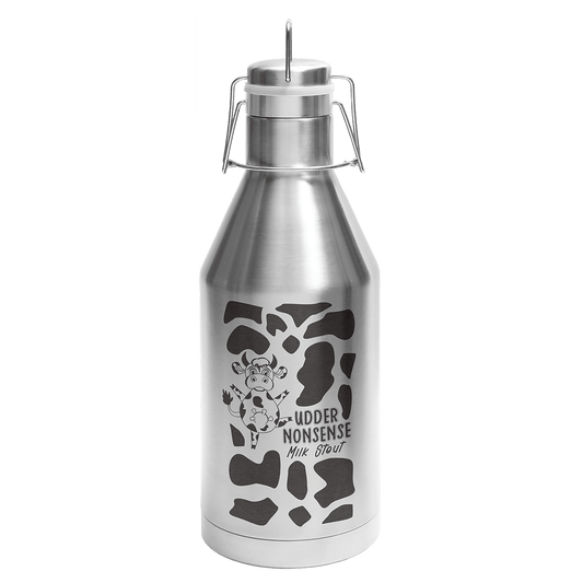 Polar Camel 64 oz. Stainless Steel Vacuum Insulated Growler with Swing-Top Lid (Sold by Case of 4)