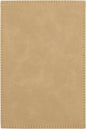 4" x 6" Light Brown Leatherette Plaque Plate (Sold by Case of 6)