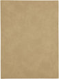 6" x 8" Light Brown Leatherette Plaque Plate (Sold by Case of 6)