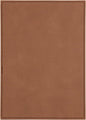 4" x 6" Dark Brown Leatherette Plaque Plate (Sold by Case of 6)