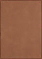 5" x 7" Dark Brown Leatherette Plaque Plate (Sold by Case of 6)