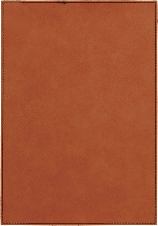 7" x 10" Rawhide Leatherette Plaque Plate (Sold by Case of 6)