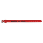 Medium 19" x 1" Red Laserable Leatherette Dog Collar (Sold by Case of 10)