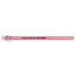 Large 23" x 1" Pink Laserable Leatherette Dog Collar (Sold by Case of 10)