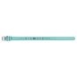Large 23" x 1" Teal Laserable Leatherette Dog Collar (Sold by Case of 10)