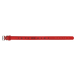 Extra Large 27" x 1 1/4" Red Laserable Leatherette Dog Collar (Sold by Case of 10)