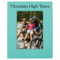 5" x 7" Teal Laserable Leatherette Photo Frame (Sold by Case of 12)