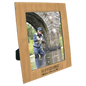 8" x 10" Bamboo Laserable Leatherette Photo Frame (Sold by Case of 6)
