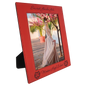8" x 10" Red Laserable Leatherette Photo Frame (Sold by Case of 6)
