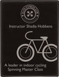 10 1/2" x 13" Black/Silver Laserable Leatherette Plaque (Sold by Case of 6)
