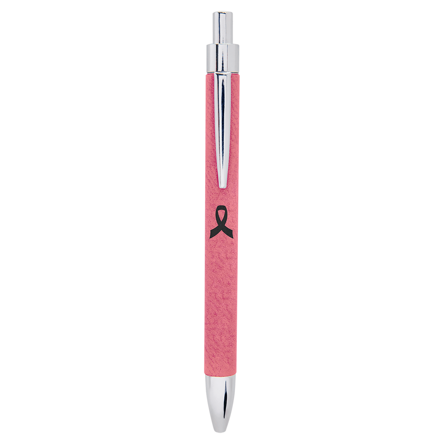 Pink Laserable Leatherette Pen (Sold by Case of 25)