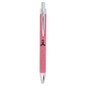 Pink Laserable Leatherette Pen (Sold by Case of 25)