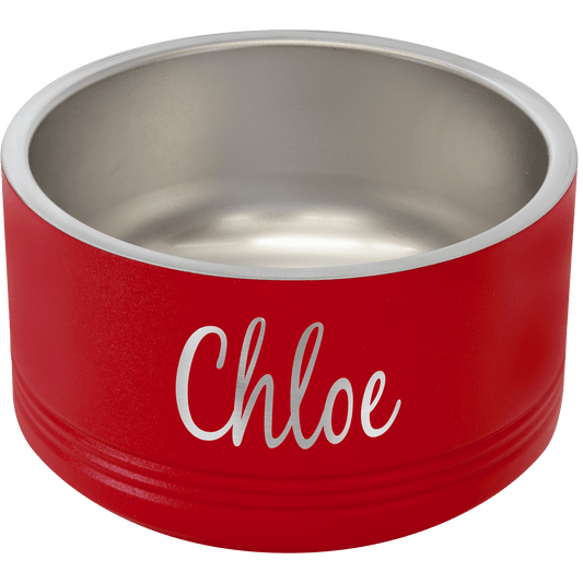 Polar Camel 18 oz. Small Red Pet Bowl (Sold by Case of 12)