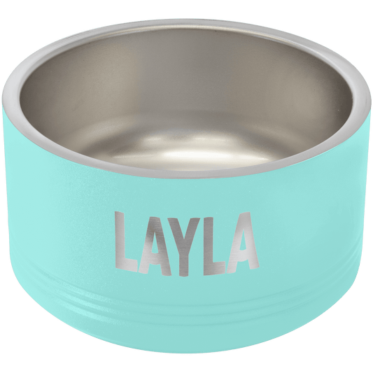Polar Camel 18 oz. Small Teal Pet Bowl (Sold by Case of 12)