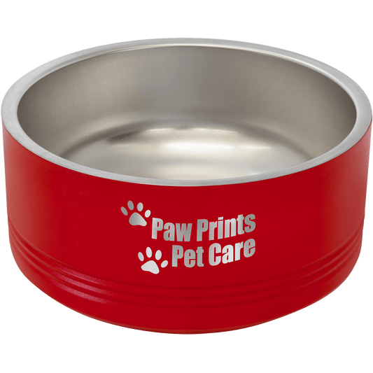 Polar Camel 32 oz. Medium Red Pet Bowl (Sold by Case of 12)