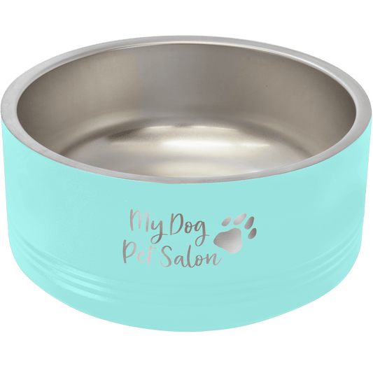 Polar Camel 32 oz. Medium Teal Pet Bowl (Sold by Case of 12)