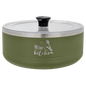 Polar Camel Olive Green 3 Quart Serving Bowl with Lid (Sold by Case of 4)