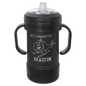 Polar Camel 10 oz. Black Sippy Cup (Sold by Case of 24)