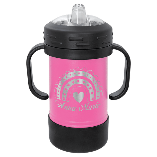 Polar Camel 10 oz. Pink Sippy Cup (Sold by Case of 24)