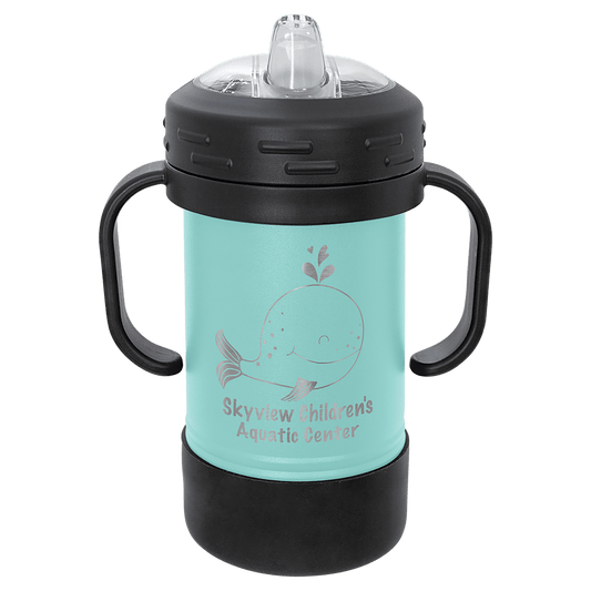 Polar Camel 10 oz. Teal Sippy Cup (Sold by Case of 24)