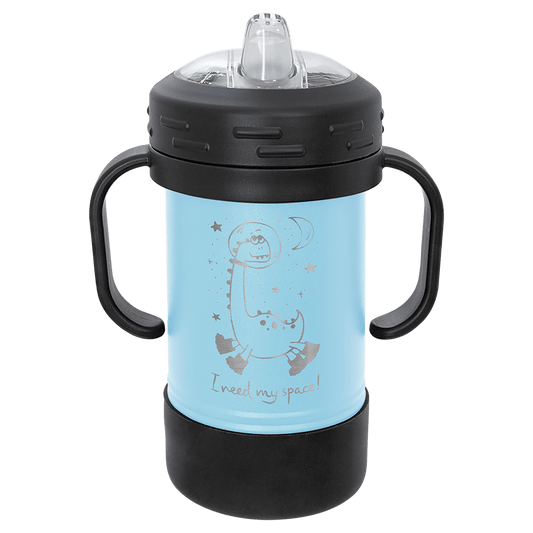 Polar Camel 10 oz. Light Blue Sippy Cup (Sold by Case of 24)