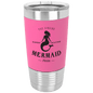 20 oz. Polar Camel Pink/Black Tumbler with Silicone Grip and Clear Lid (Sold by Case of 24)