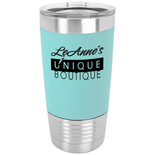 20 oz. Polar Camel Teal/Black Polar with Silicone Grip and Clear Lid (Sold by Case of 24)