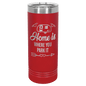 Polar Camel 22 oz. Red Skinny Tumbler with Slider Lid (Sold by Case of 24)